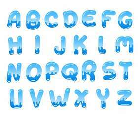 Water Alphabet