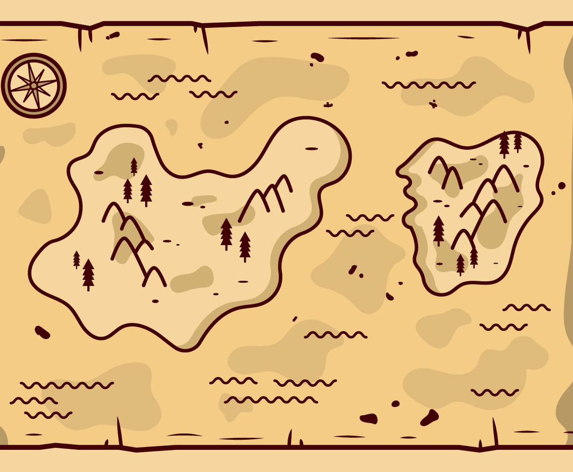 Ancient Map Vector