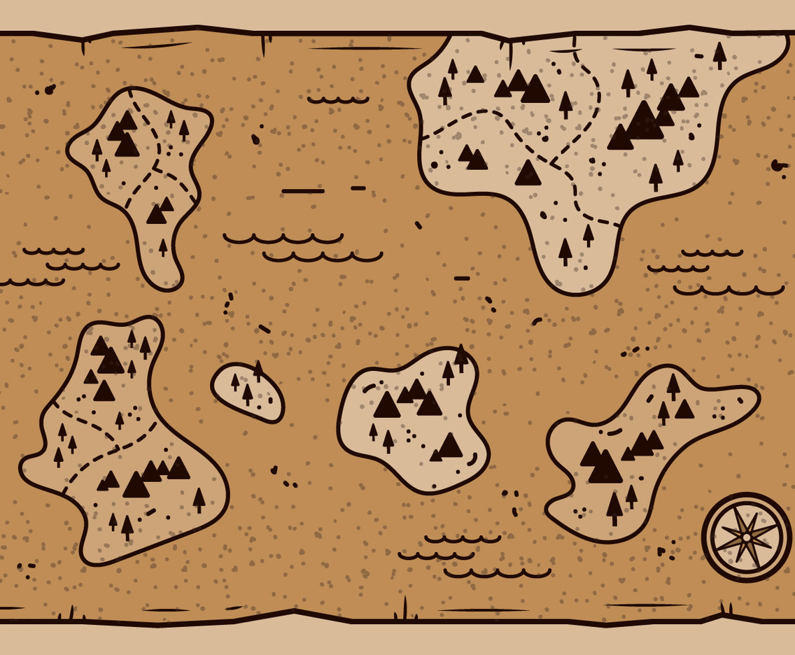 Ancient Map Vector