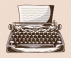 Typewriter Illustration
