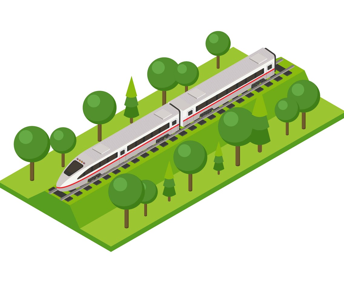 Locomotive Isometric