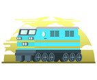 Locomotive Illustration