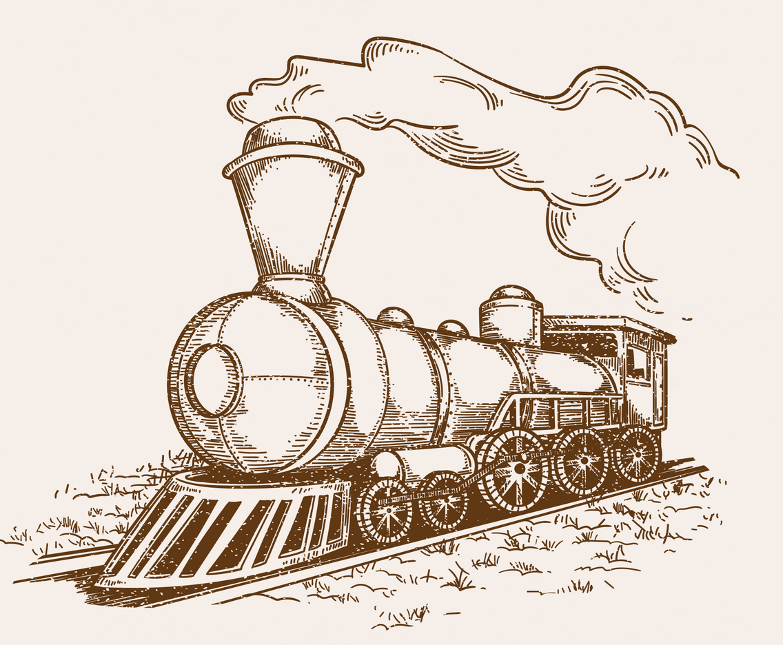 Locomotive Illustration