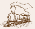 Locomotive Illustration