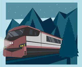 Locomotive Illustration