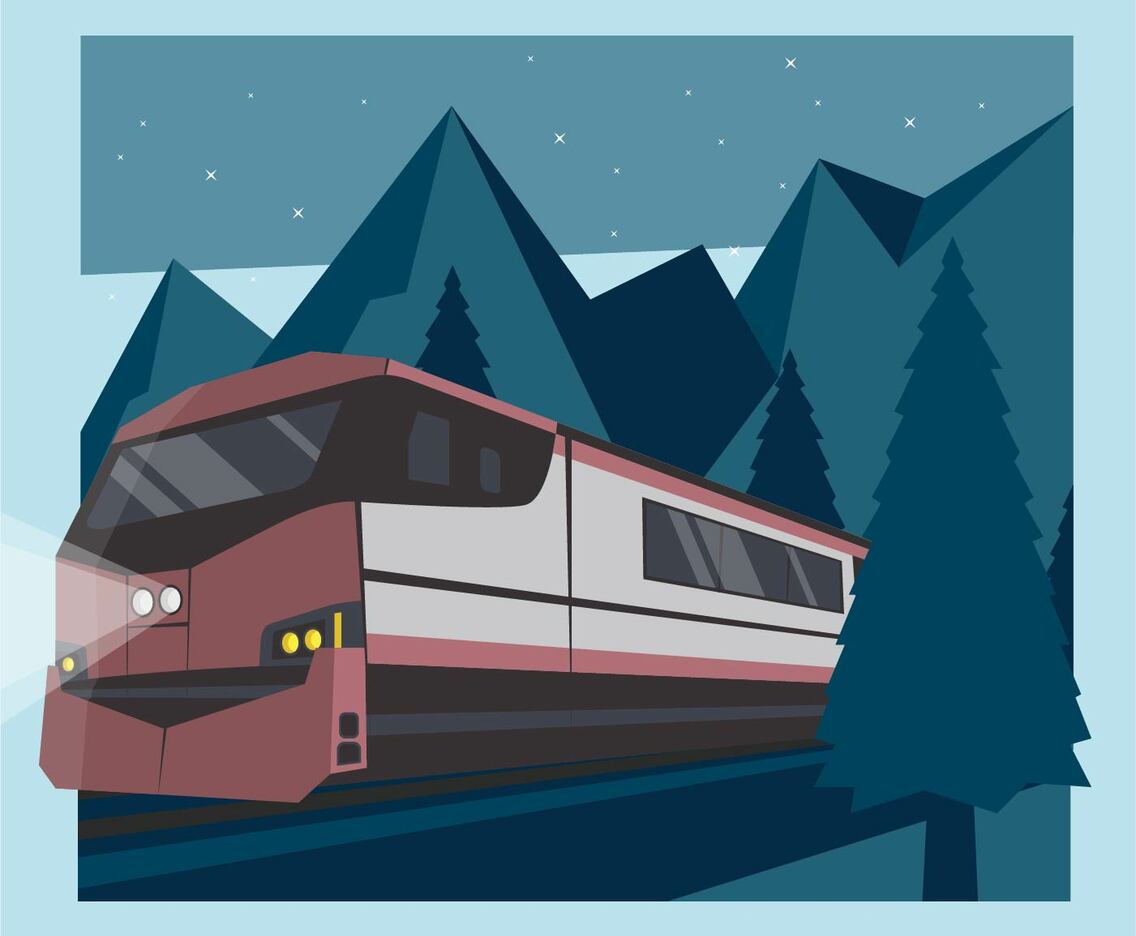 Locomotive Illustration