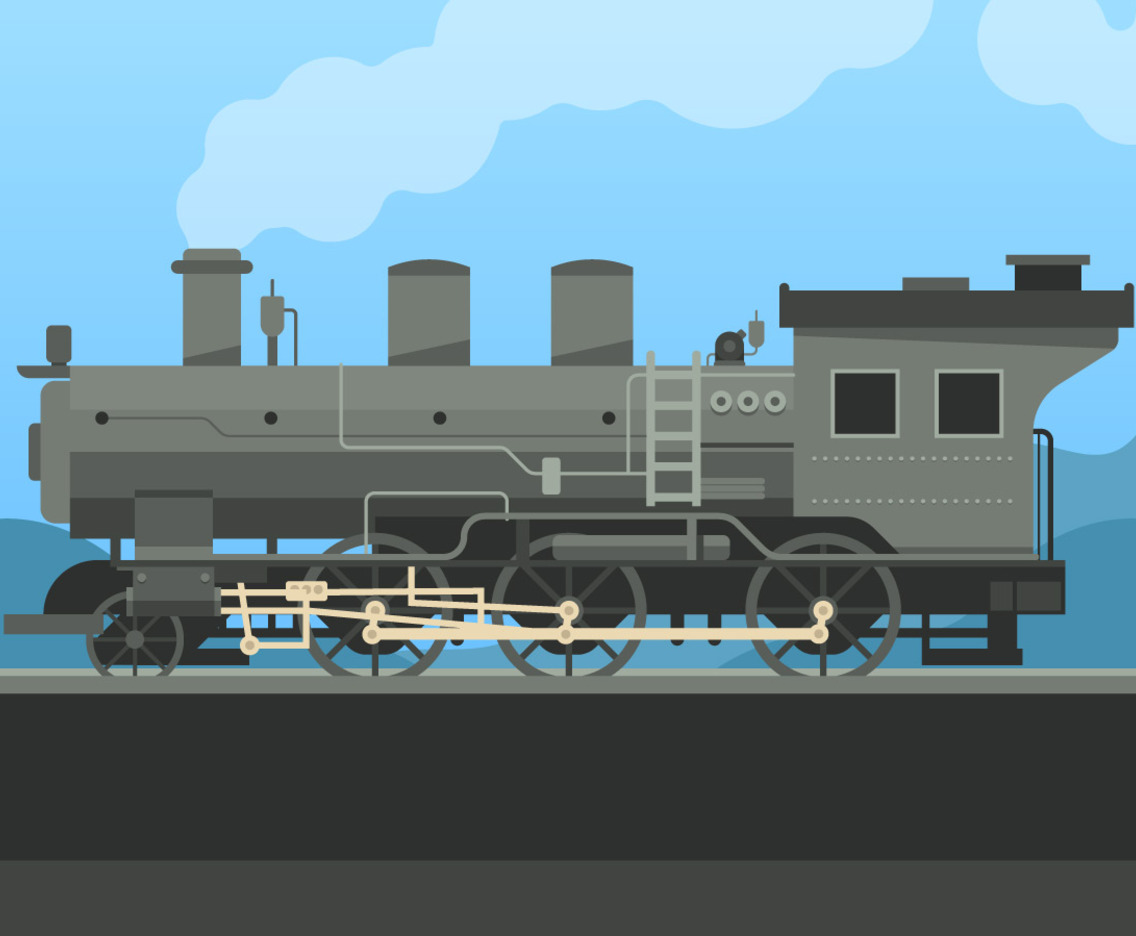 Locomotive Illustration