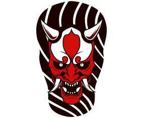 Japanese Tattoo Vector Illustration