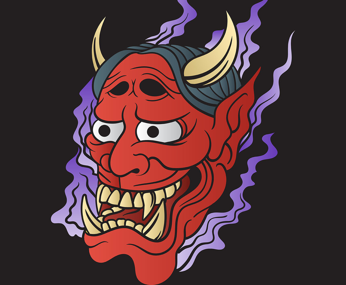 Japanese Tattoo Vector Illustration