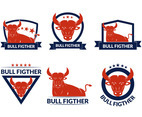 Bull Fighting Badges
