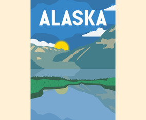 National Park Illustration