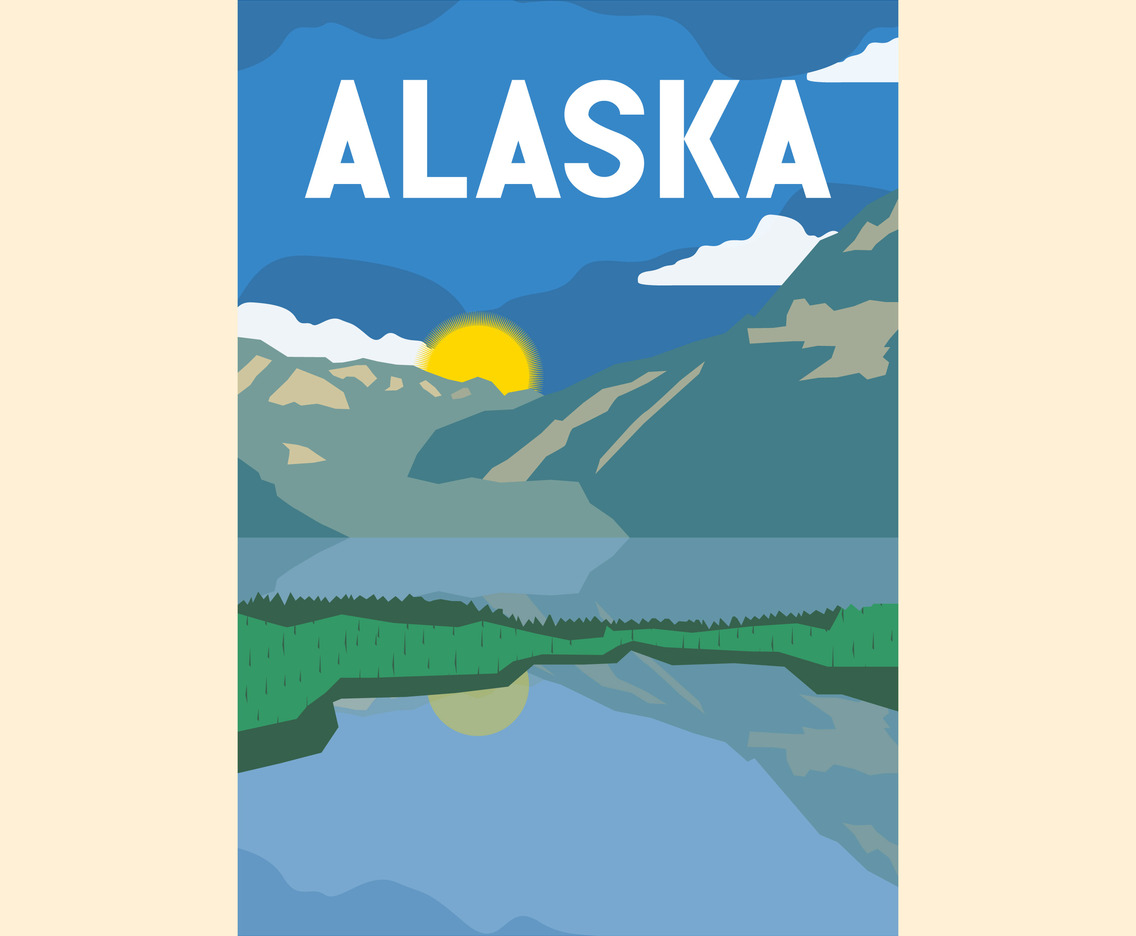 National Park Illustration