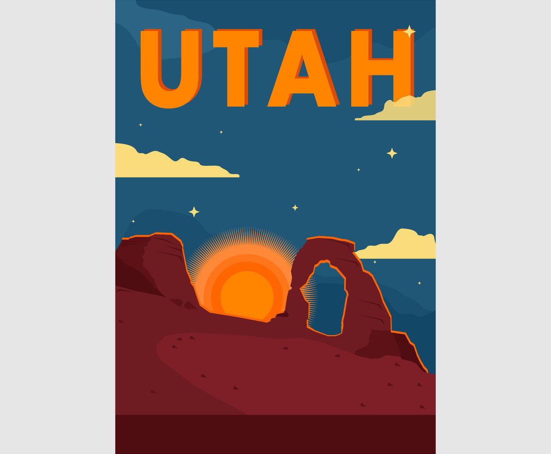 National Park Illustration