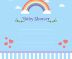 Baby Shower Background Vectors