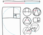 Doodled Golden Ratio