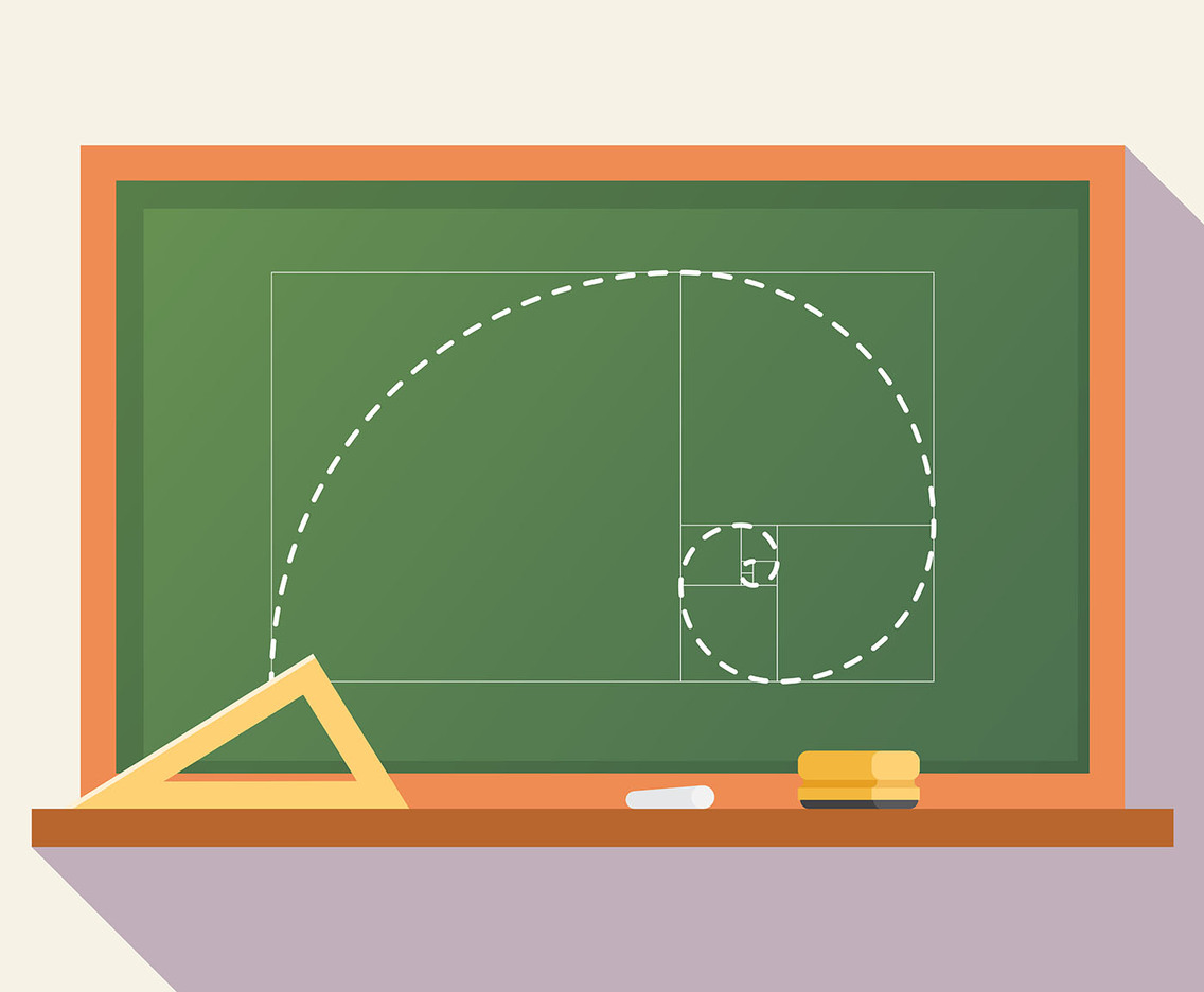 Golden Ratio Vector Illustration