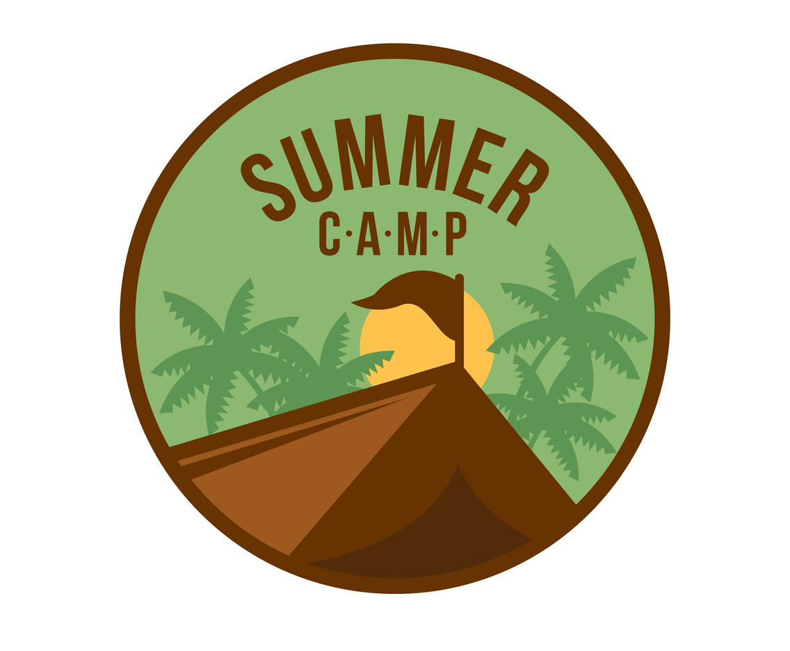 Summer Camp Patch Badge