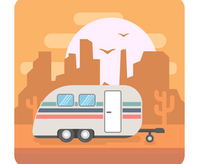 Camping Illustration