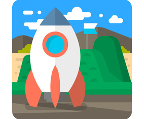 Rocket Illustration