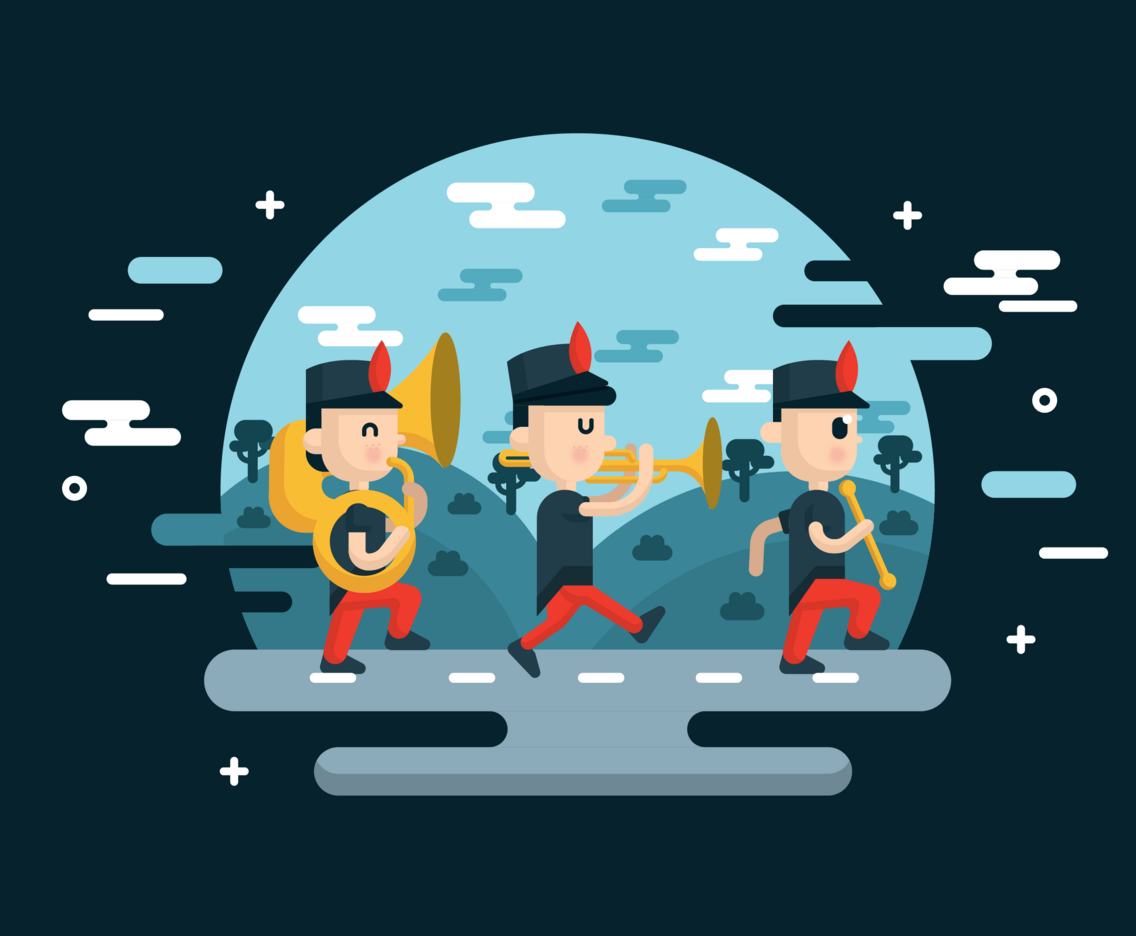 Parade Vector