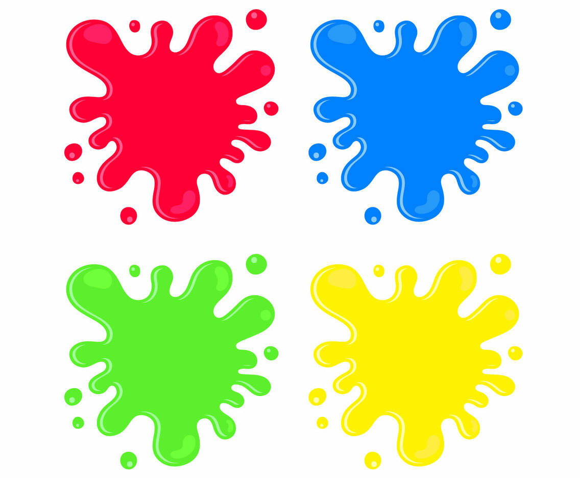 Inkblot Cartoon Style