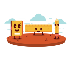 Inkblot Cartoon Vector