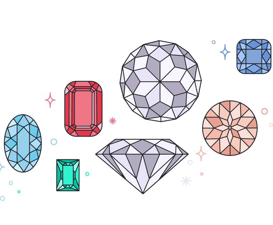 Gemstone Vector