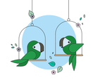 Parrot Vector