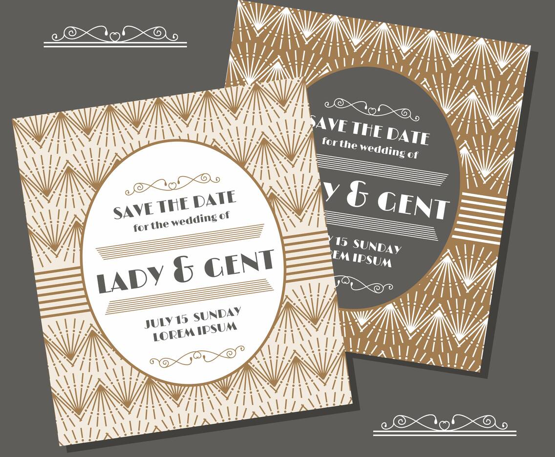 Save The Date Design Template