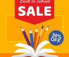 Back to School Sale Book