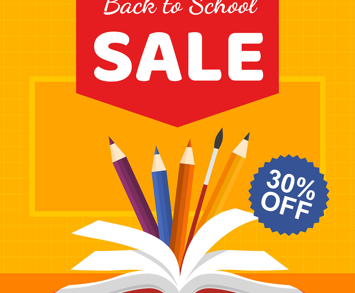 Back to School Sale Book