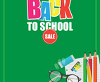 Back To School Sale Illustration