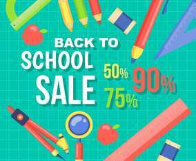 Back to School Sale