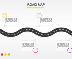 Road Map Simple Infographic