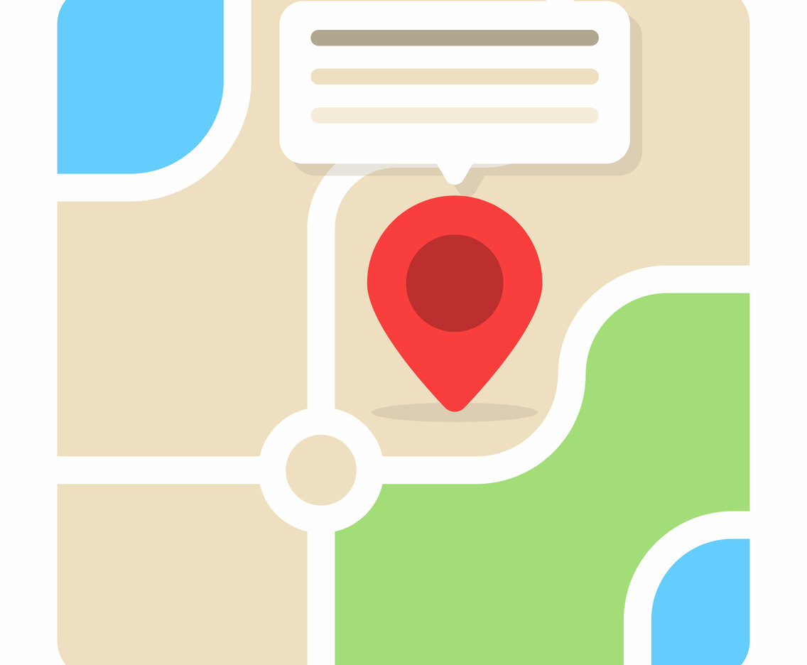 Road Map Illustration