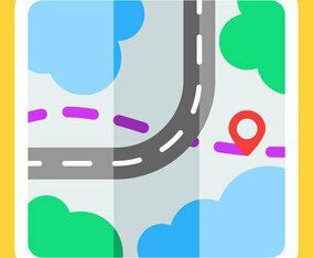 Road Map Illustration