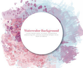 Vector Watercolor Background