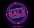 Glowing Neon Sale