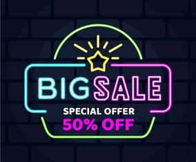 Neon Sale