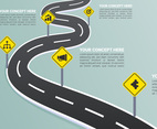 Outstanding Road Map Vectors