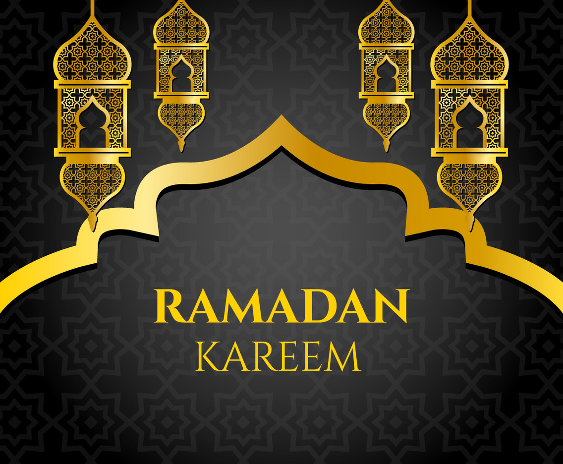 Gold Ramadan Kareem Vector