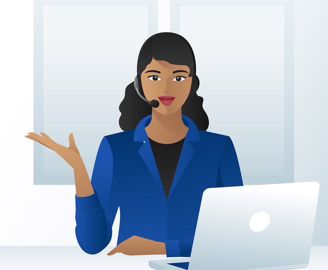 Customer Service Character