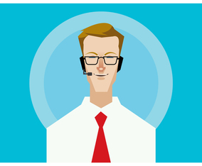 Good Customer Service Vector