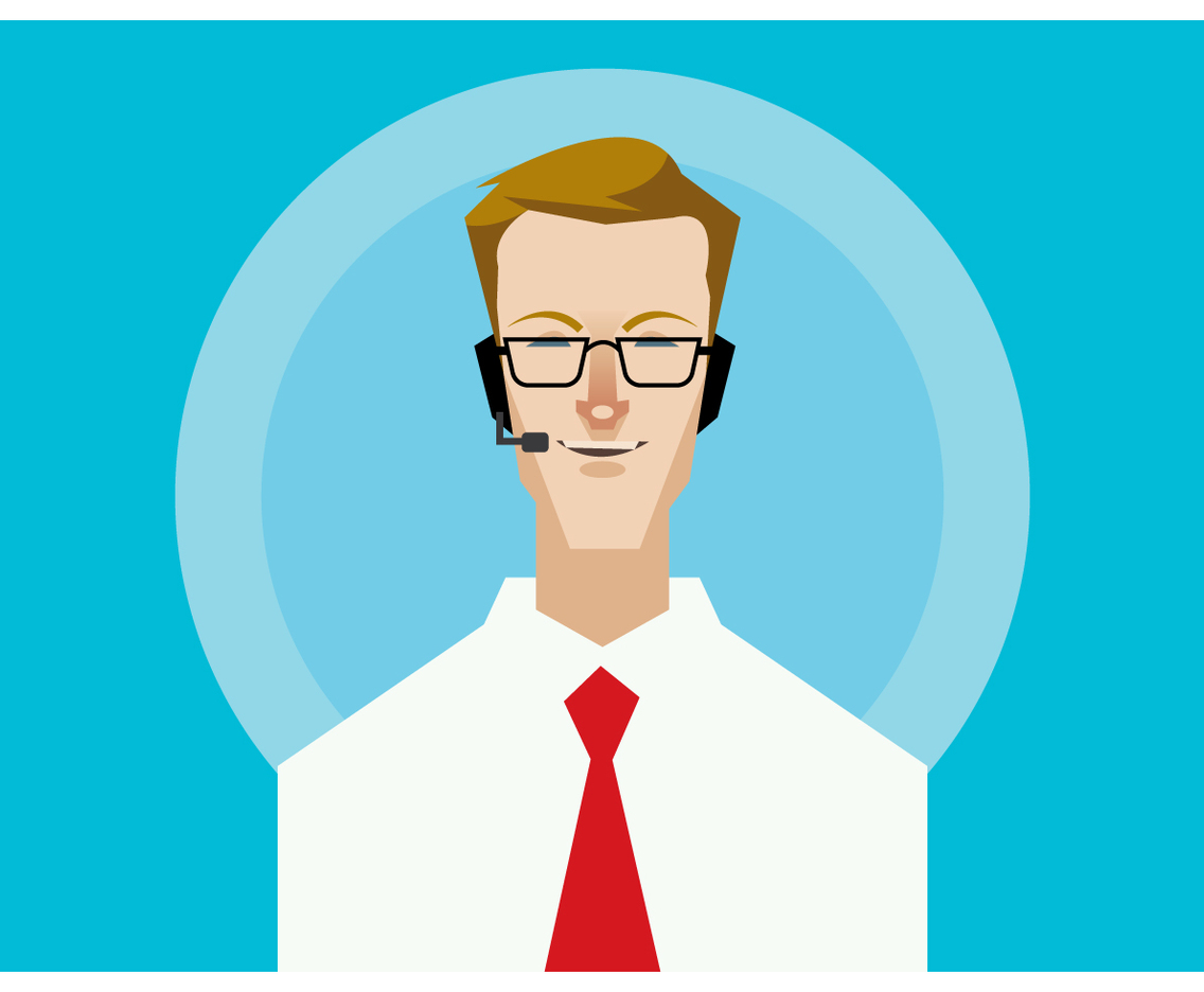 Good Customer Service Vector