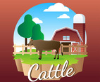 Cattle Illlustration Vector