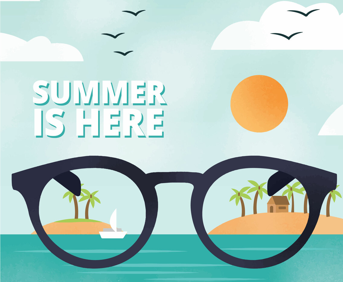 Tropical Summer Holiday Background