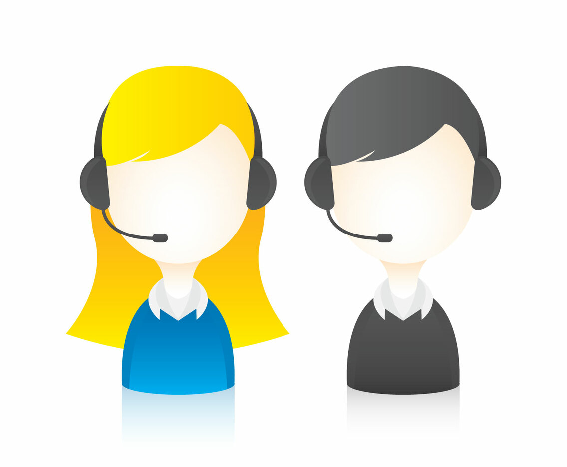 Customer Service Illustration Vector