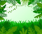 Tropical Background Vector