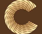 Letter C Typography