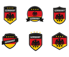 Germany Soccer Patch Vector